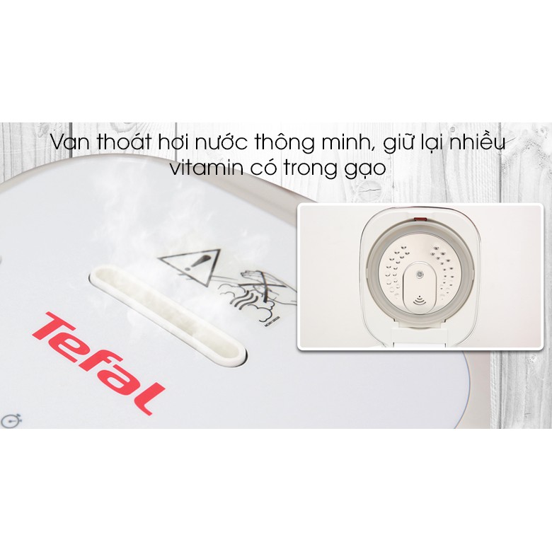 nôi cơm điện cao tân tefal RK604165 0'7LIT