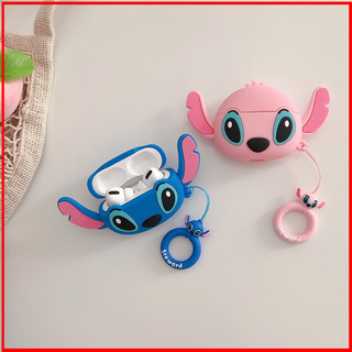 Case Airpod 1/2 Pro "Stitch Siêu Kute" Vỏ bao ốp Airpods silicon tai nghe không dây