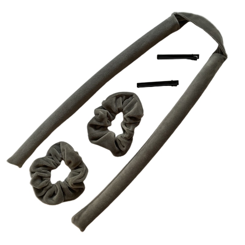 Kẹp Uốn Tóc Không Đau Mềm Mại Bằng Nhiệt