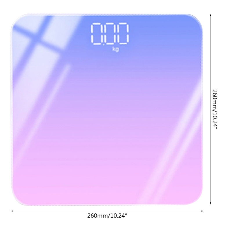 Cân Điện Tử Màn Hình LCD Có Độ Chính Xác Cao Cho Phòng Tắm