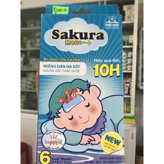 Dán hạ sốt Sakura túi 2 miếng