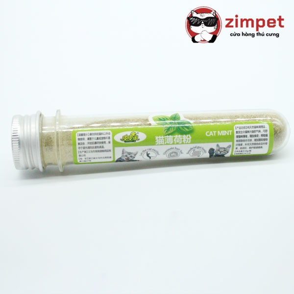 Cỏ bạc hà, CATNIP cho mèo thư giãn dạng ống