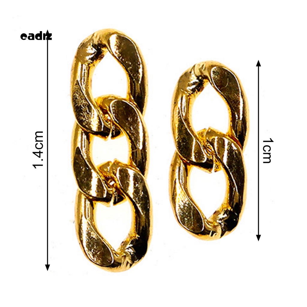 Chuỗi Dây Xích 3D Lấp Lánh Trang Trí Móng Tay DIY