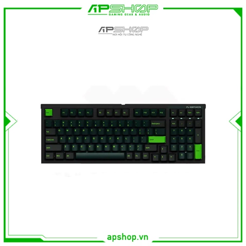 Bàn phím FL Esport FL980CP Sound Wave Green | FL980CP-SOUND-KROSA |Chính hãng