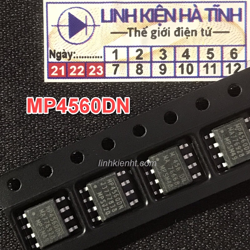 Túi 2 con IC nguồn MP4560DN MP4560 Sop-8 mới