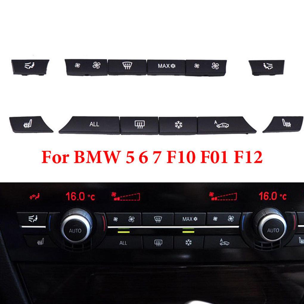 Bộ 12 Nút Công Tắc Điều Khiển Máy Điều Hòa Xe Hơi BMW 5 / 7 Serise F10 F07 M