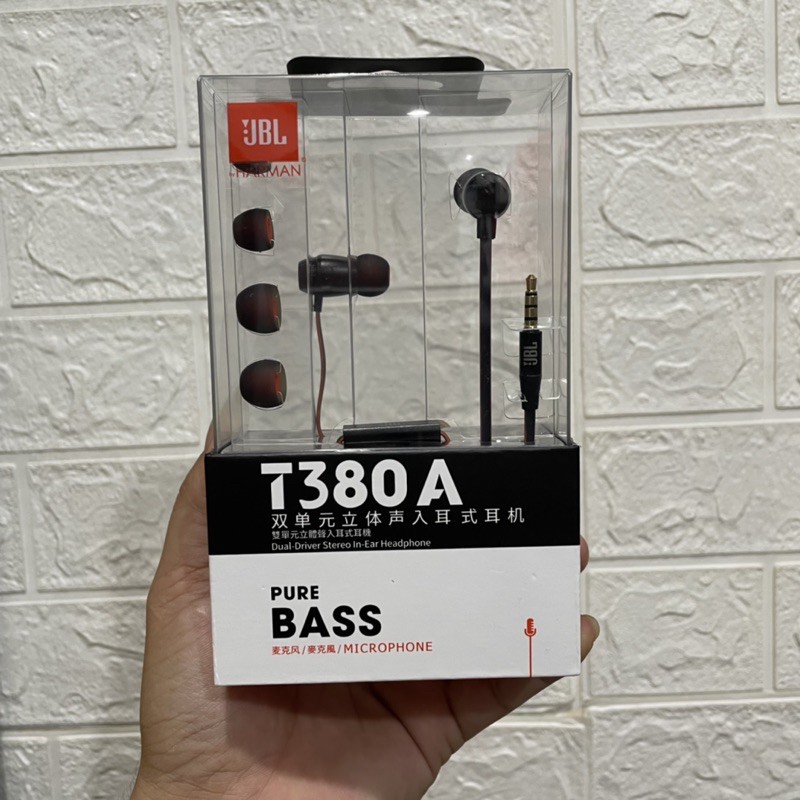 Tai Nghe Nhét Tai Jbl T380A