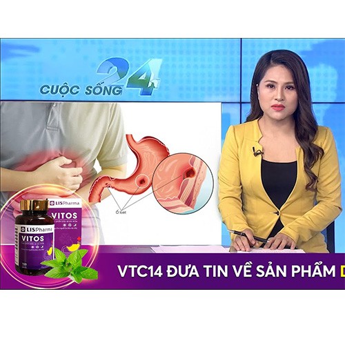 ☑️ Vitos Dạ Dày Vitos - Trào Ngược, Viêm Loét Dạ Dày