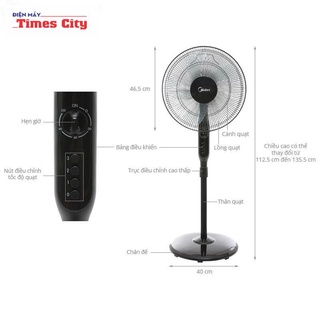 Quạt cây MIDEA FS40-15Q