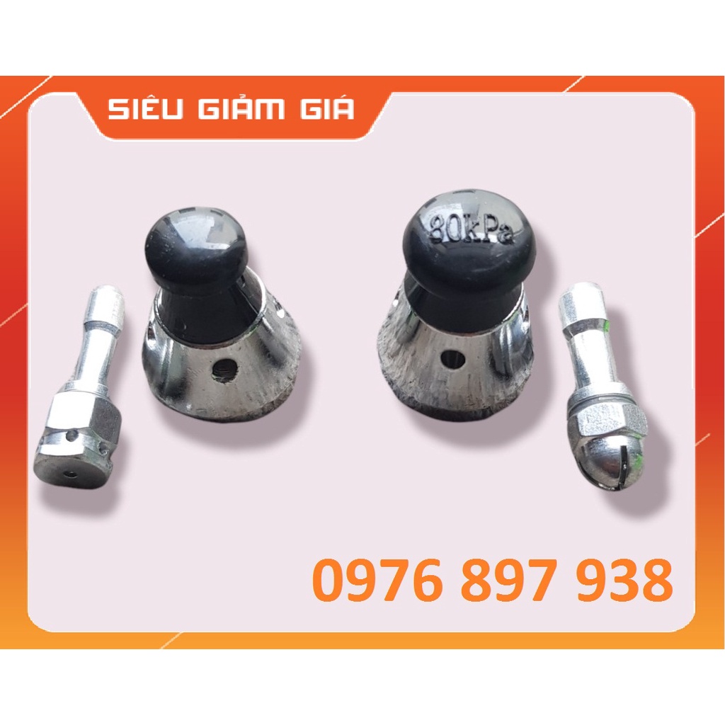 Bộ van và chân van xả hơi nồi áp suất Gas