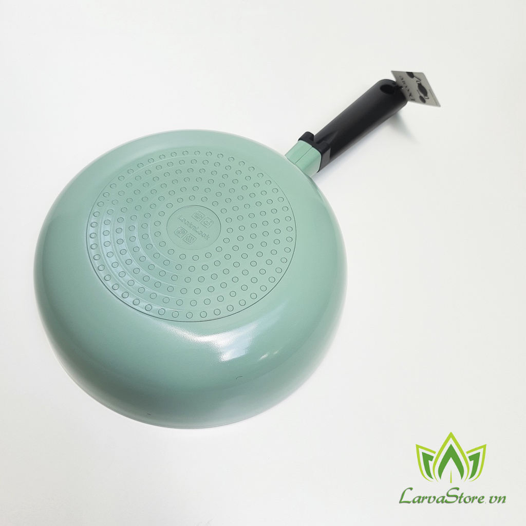 Chảo Sâu Lòng Decor LocknLock LDE1245IH 24cm Lớp Chống Dính Cực Bền - Đáy Từ - Xanh Mint