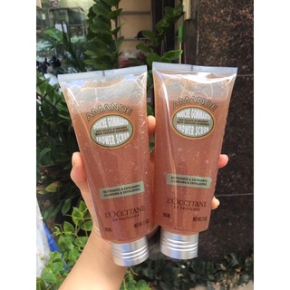 GEL TẨY DA CHẾT #LOCCITANE #AMANDE #SHOWER #SCRUB