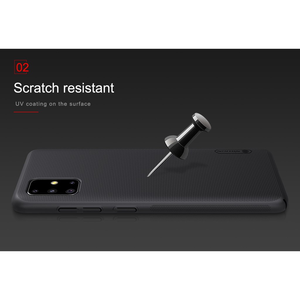 Ốp lưng SamSung Galaxy A22 5G, A51, A71, A32 4G, A52 4g, A52 5g,A52s 5G, A72 4g, A72 5g chính hãng Nillkin dạng sần