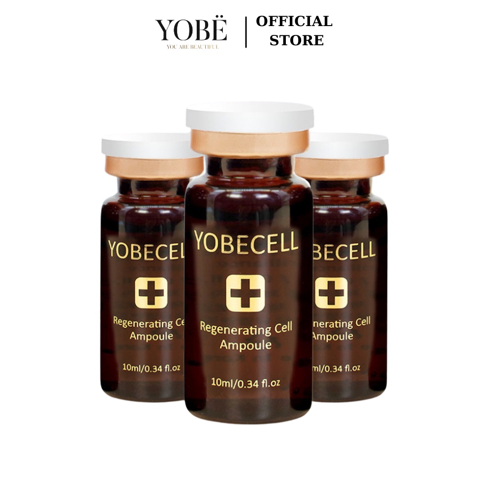 Tinh Chất Tế Bào Gốc Yobecell Giúp Tái Tạo Da, Làm Mờ Sạm Nám và Nếp Nhăn 10ml