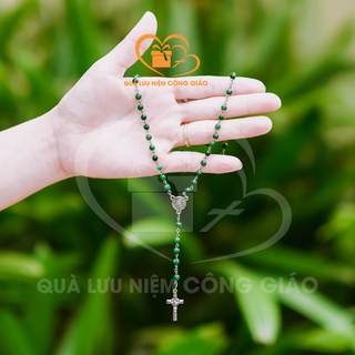Chuỗi Mân Côi 50 ,Tràng Chuỗi Mân Côi 50 Hạt đá - Quà Lưu Niệm Công Giáo