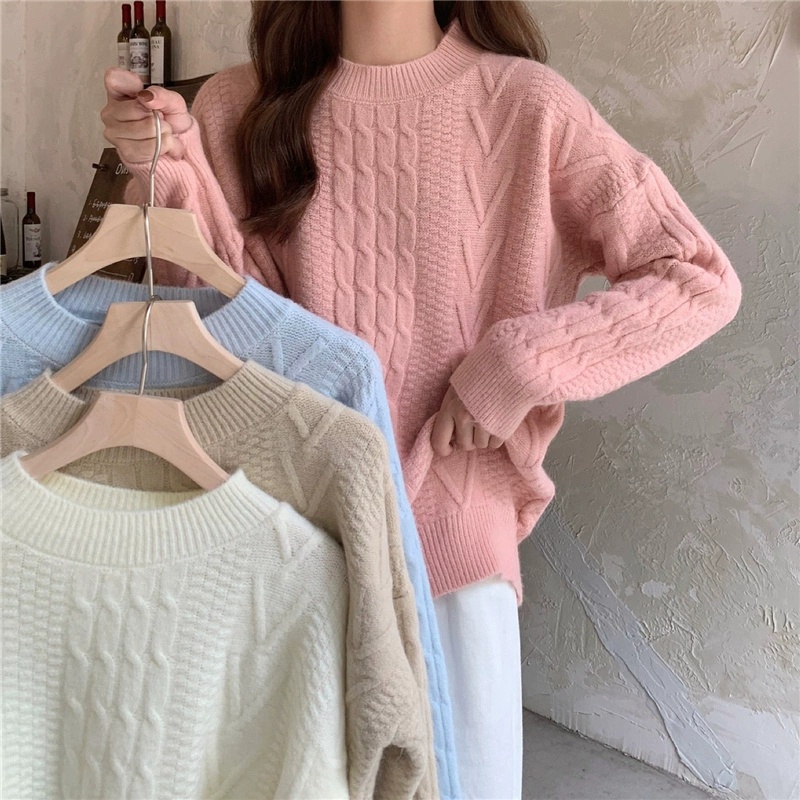 Áo Len Thừng Nữ chất Siêu Dày Dặn hàng Quảng Châu | BigBuy360 - bigbuy360.vn