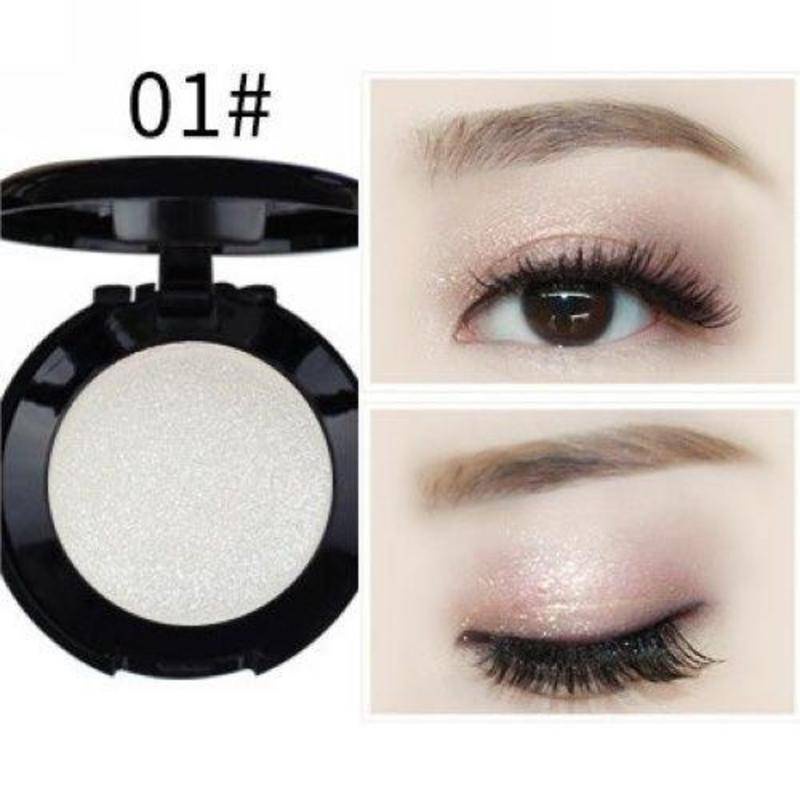 Phấn mắt trang điểm chống nước màu đen / nâu / vàng / cà phê không nhòe