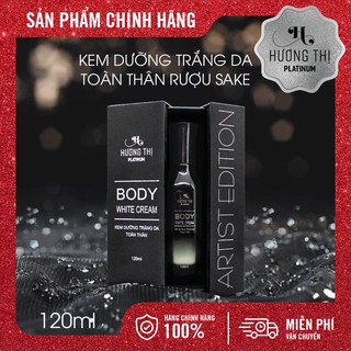 Kem Dưỡng Trắng Da Toàn Thân Hương Thị Rượu Sake Nhật - Body White Cream 120ml