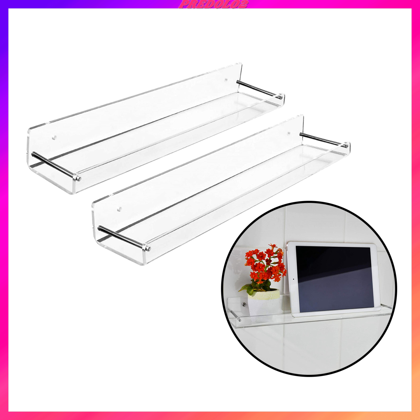 Bộ 2 Giá Đỡ Loa Gắn Tường Bằng Acrylic (Predolo2)