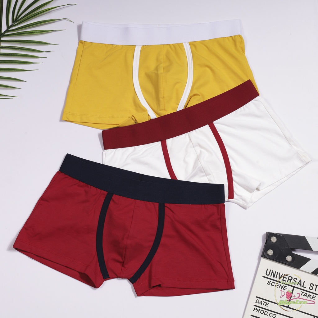[SIZE 45-55KG] Quần lót nam BOXER Cotton co giãn 4 chiều.