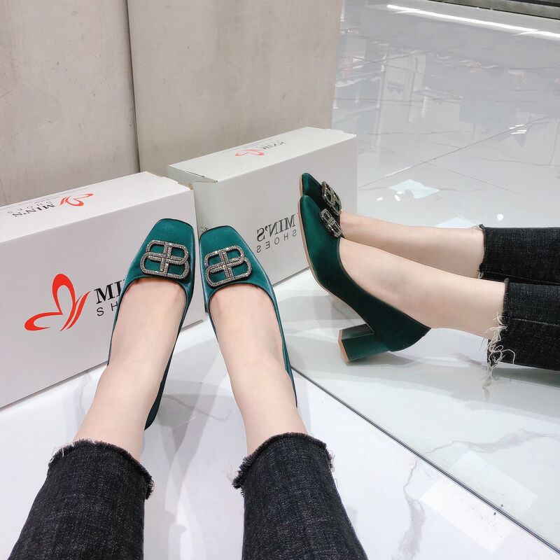 Min's Shoes - Giày da cao cấp đính đá V213