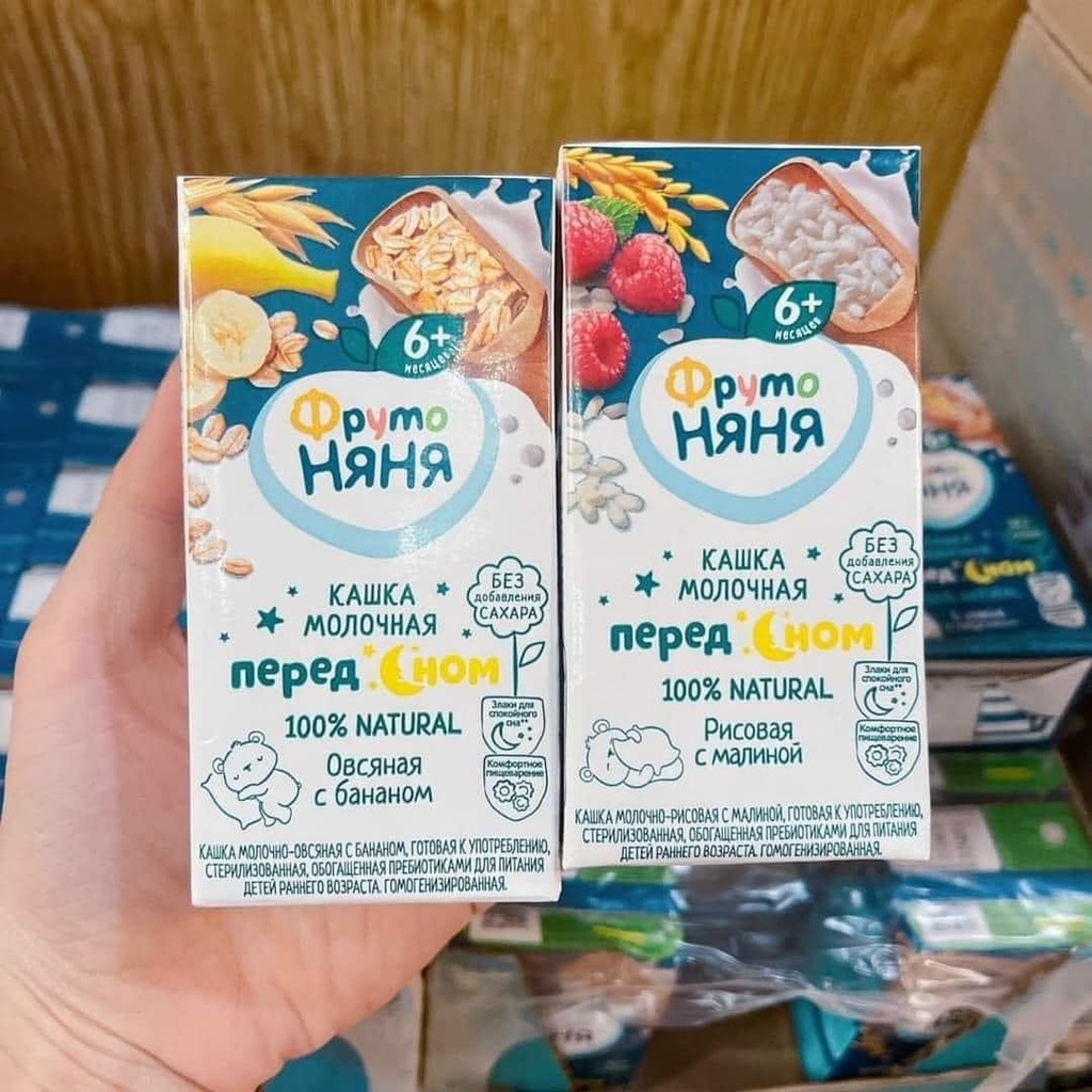 Sữa Đêm Fruto Nga Thơm Ngậy Nhiều Vị Đầy Đủ Dinh Dưỡng No Lâu