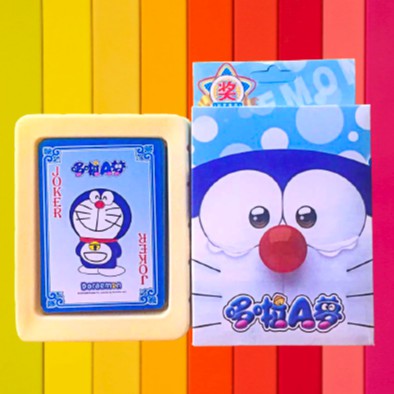Bộ 54 lá bài doraemon loại tốt kéo búa bao