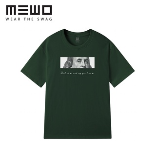 Áo thun mewo cotton form rộng tay lỡ unisex look at me and say you love me