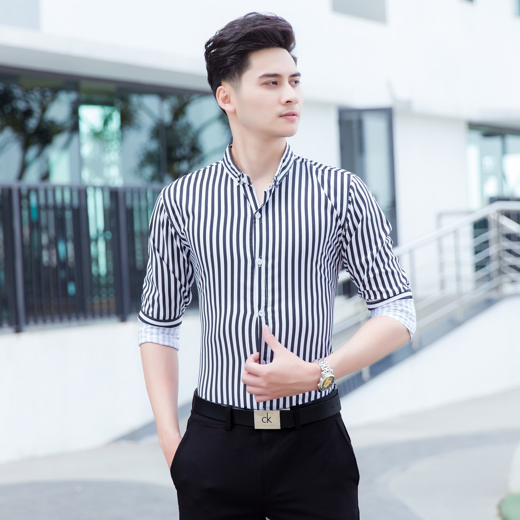 Áo Sơ Mi Nam FLASHBACKS Dài Tay - Cao Cấp - Phong Cách Thời Trang Trẻ Trung - AD00008 | BigBuy360 - bigbuy360.vn