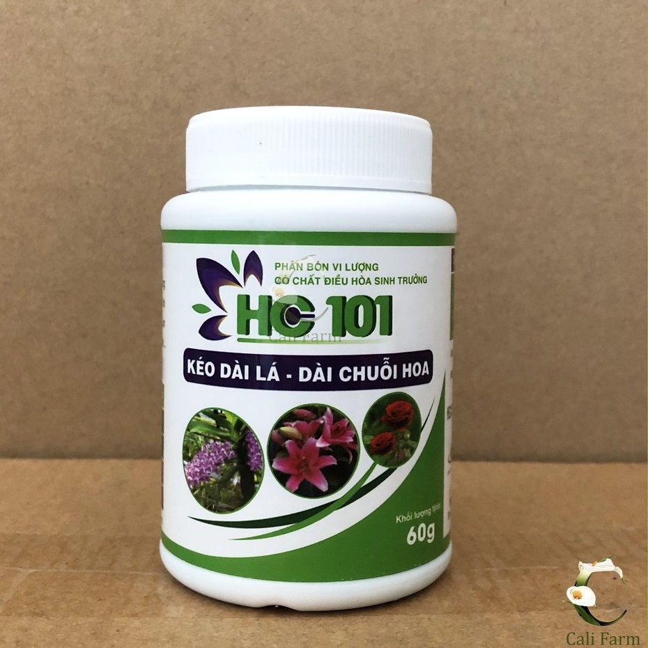 Phân Vi Lượng HC 101 Kéo dài lá, dài chuỗi hoa hũ 60g