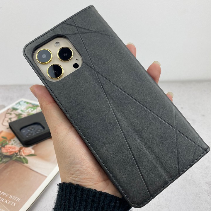 Bao Da iPhone 13/13mini/13Pro/13ProMax Nắp Gập Từ Tính - Mã TZAH531