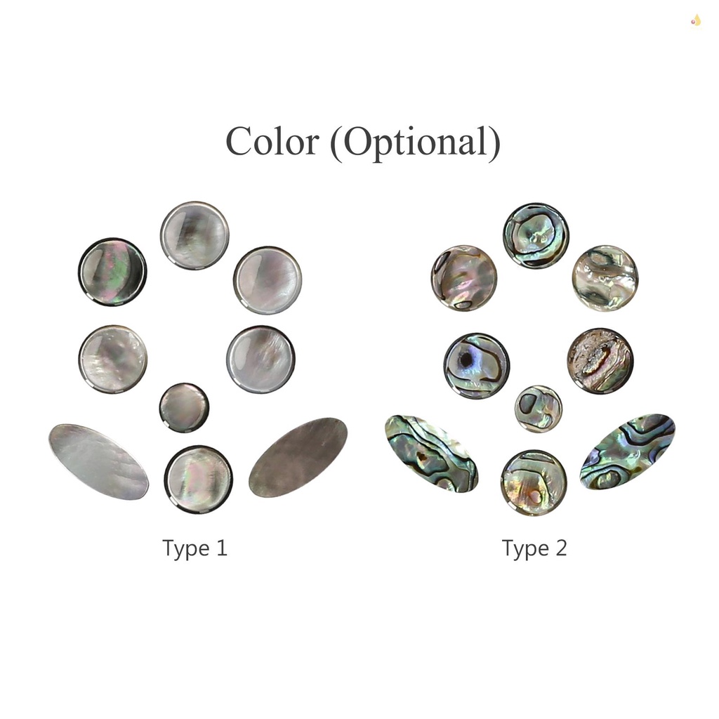 Set 9 Vỏ Nút Bấm Cho Kèn Saxophone Alto Saxophone