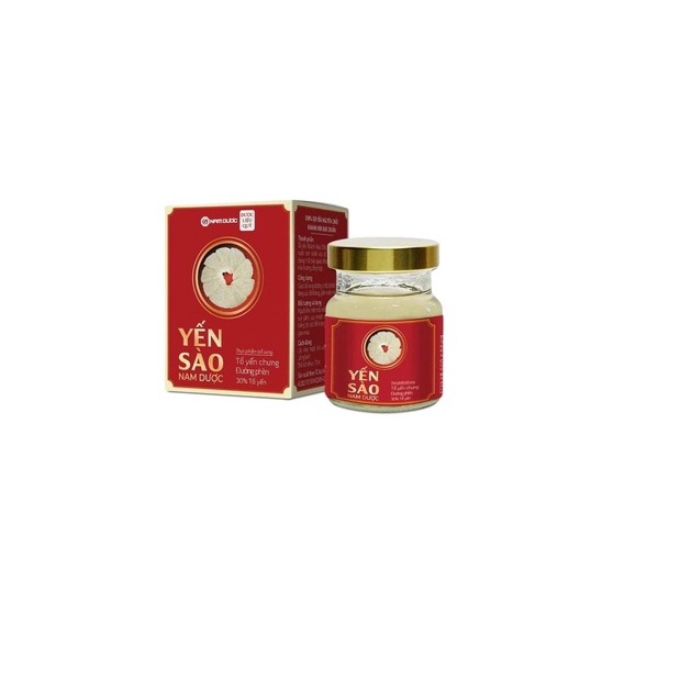 Yến sào nam dược (yến chưng đường phèn-  hồng sâm  đông trùng)