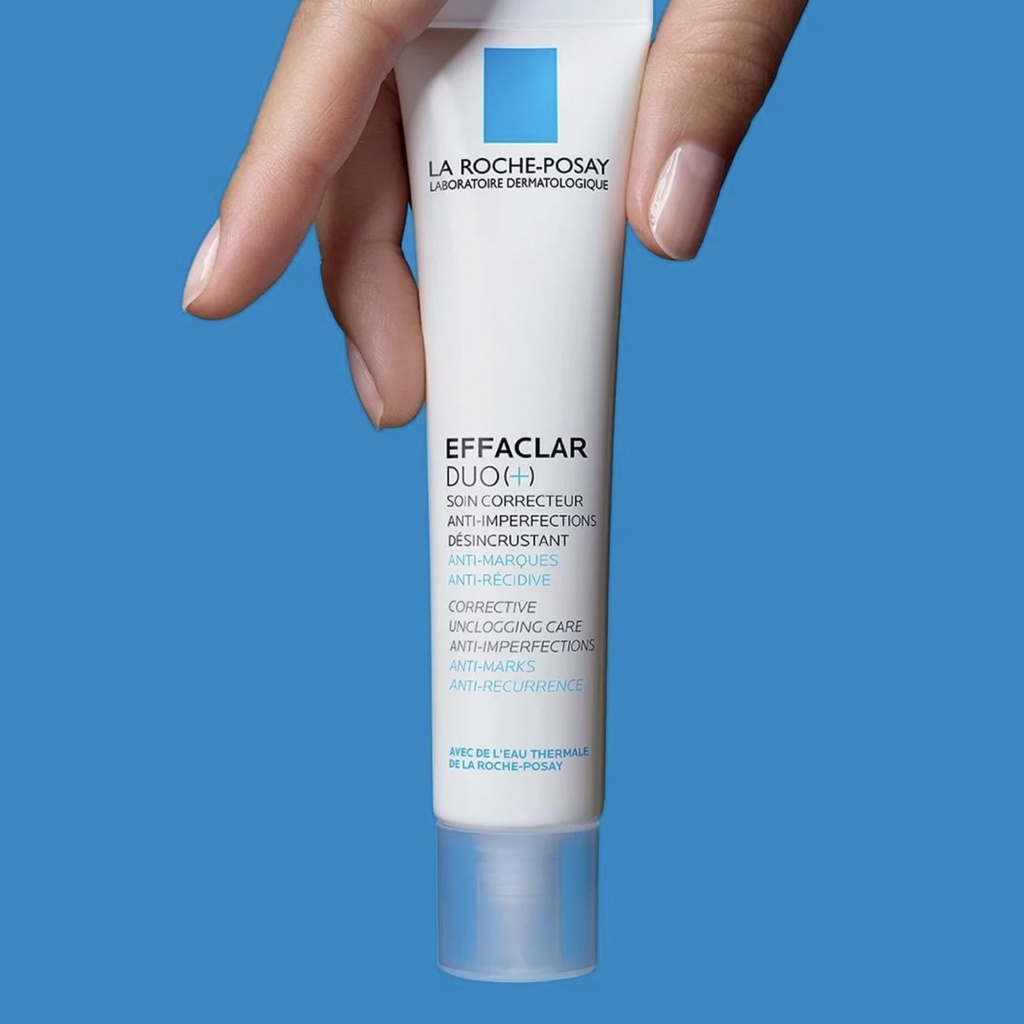 La Roche-Posay Kem Dưỡng Giúp Giảm Mụn, Thông Thoáng Lỗ Chân Lông, Ngừa Thâm Do Mụn Effaclar Duo+ 40ml