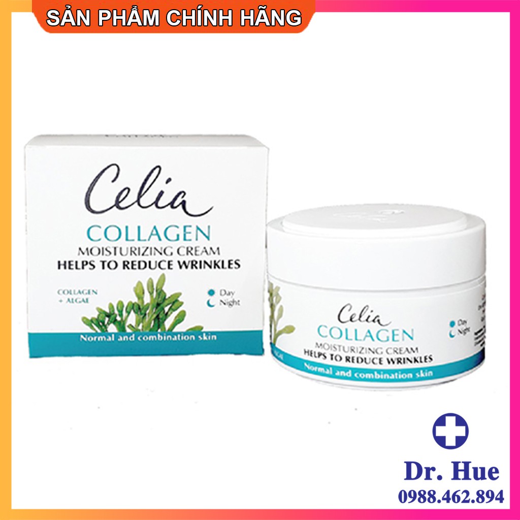 [CHÍNH HÃNG] KEM CHỐNG NHĂN COLLAGEN CELIA COLLAGEN MOISTURIZING CREAM HELPS TO REDUCE WRINKLES