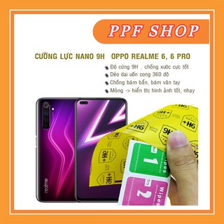 Kính cường lực dẻo nano Oppo Realme 6, Realme 6 Pro