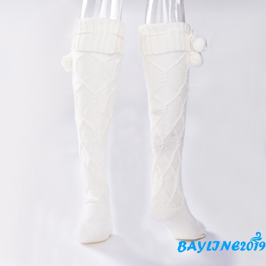 Tất Len Nữ Cổ Cao Co Giãn Thời Trang 2018