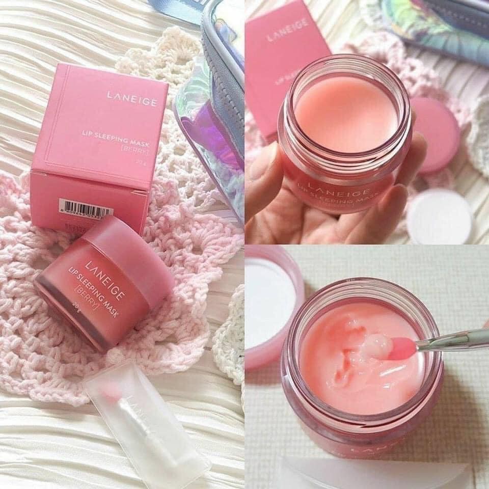 Mặt nạ ngủ môi Lanegie 20g