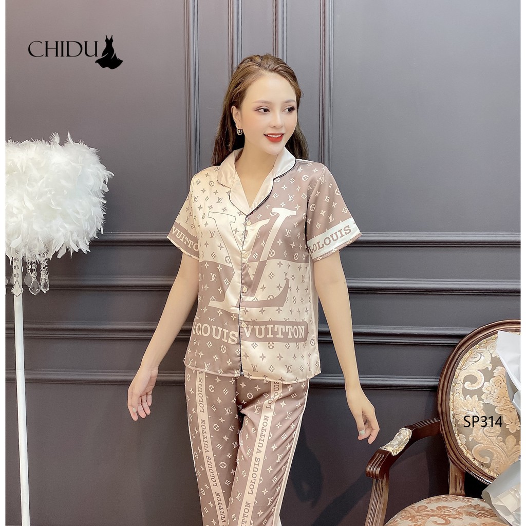 [ Mã WASTRUN4 giảm 10% tối đa 30K đơn 99K] CHIDU set bộ pijama hoạ tiết dễ thương SP314 | BigBuy360 - bigbuy360.vn