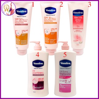 Sữa dưỡng thể vaseline dưỡng ẩm làm trắng da tự nhiên 320ml & 600ml thái lan