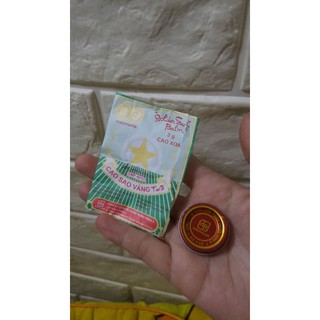 (sale nghỉ bán)Cao Sao Vàng ( Dầu Cù Là)  3gr