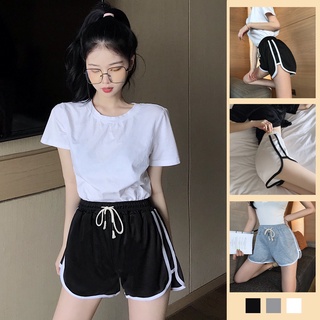 Quần short nữ mặc nhà, quần tập gym, đi thể dục thể thao chất cotton siêu mát - QS3