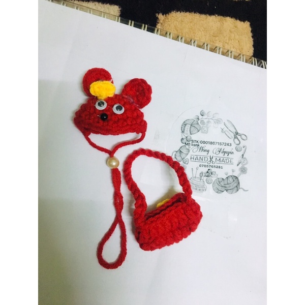 Sét mũ túi cho hamter