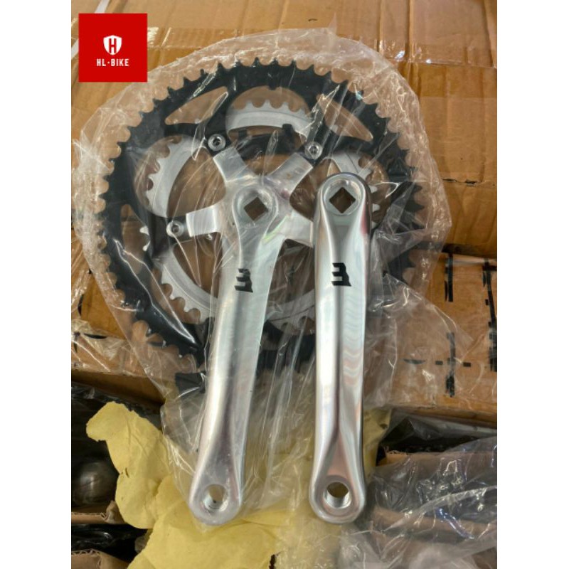 Đùi Dĩa xe đạp Motachie Nhôm Xe Đạp 2 Tầng Đĩa 39-52T