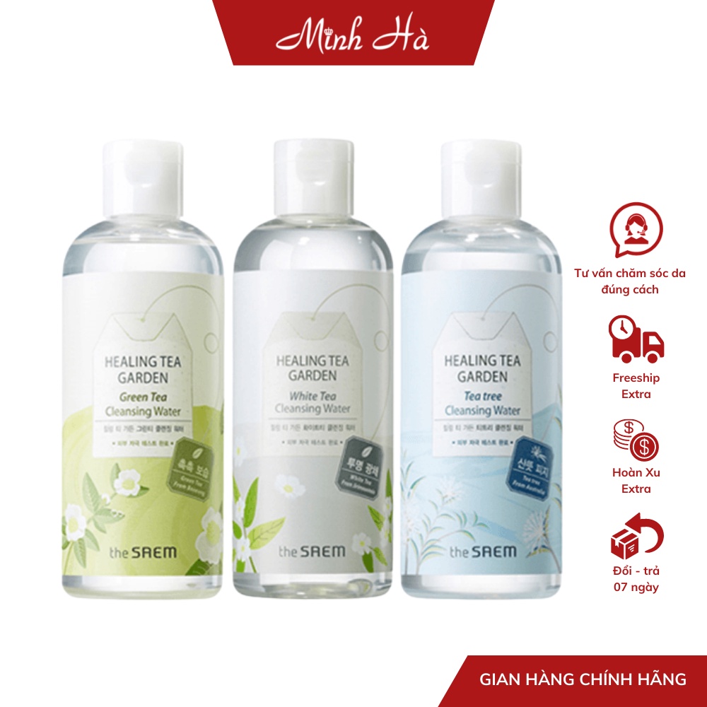 Nước tẩy trang The Saem Healing Tea Garden Cleansing Water 300ml