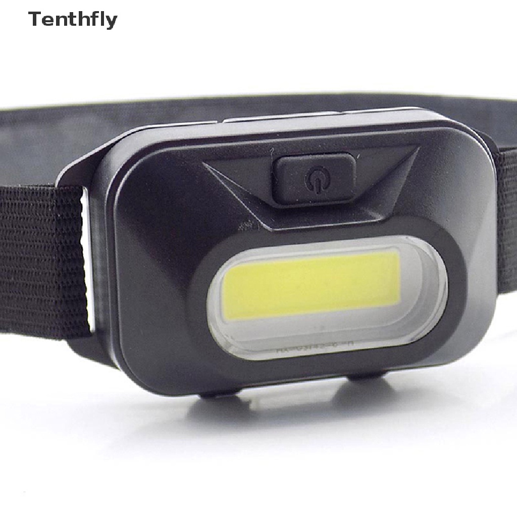 Đèn pin led cob mini đeo trán tiện lợi