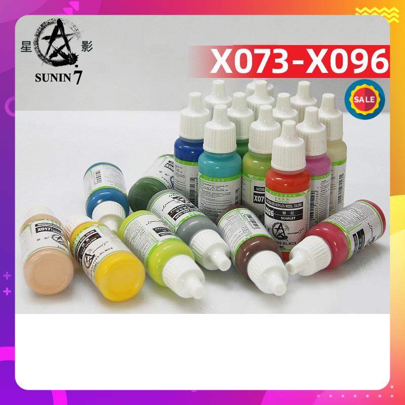 Sơn nước màu cơ bản X073-096 20ml Sunin 7 - Sơn Mô Hình