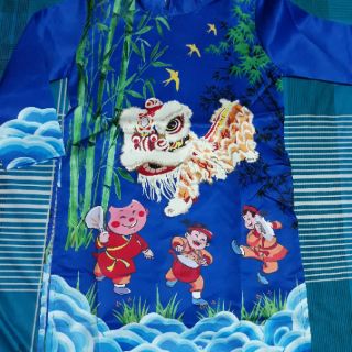 Áo dài tết bé trai