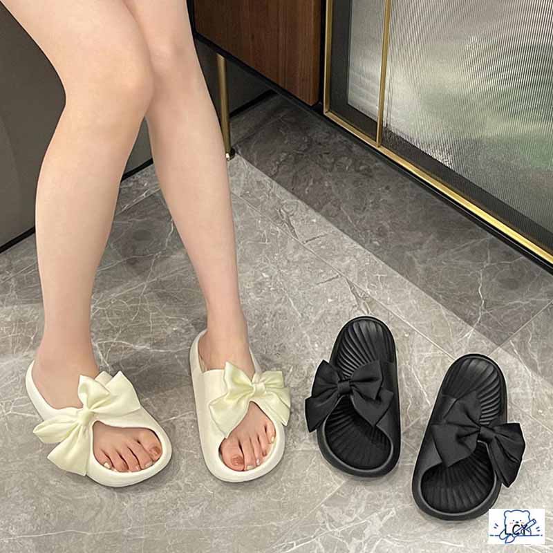 Dép Hàn Quốc phối nơ dễ thương