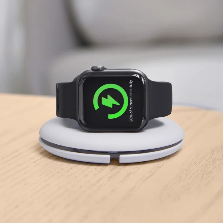 Đế Cuộn Dây Sạc Apple Watch Kiêm Giá Đỡ Thương Hiệu Baseus Planet